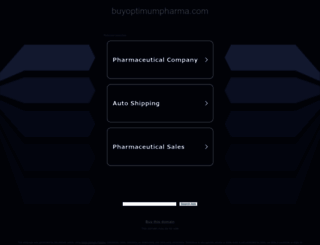 buyoptimumpharma.com screenshot