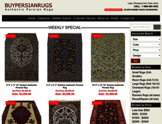 buypersianrugs.com screenshot