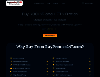 buyproxies247.com screenshot