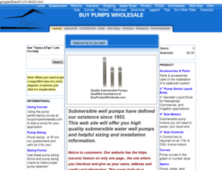 buypumpswholesale.com screenshot