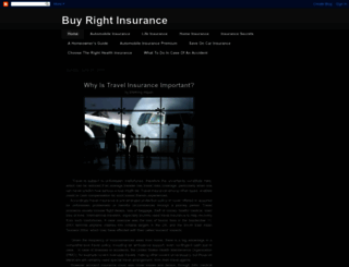 buyrightinsurance.blogspot.com screenshot