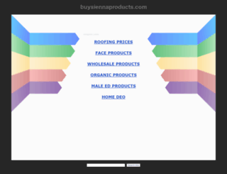 buysiennaproducts.com screenshot