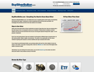 buysilverbullion.com screenshot