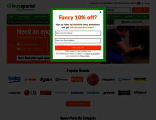 buyspares.co.uk screenshot