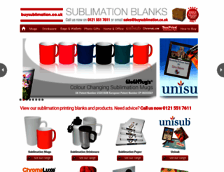 buysublimation.co.uk screenshot