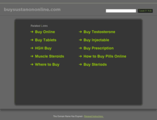 buysustanononline.com screenshot