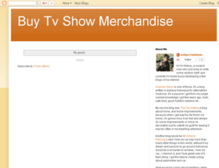 buytvshow-merchandise.blogspot.com screenshot