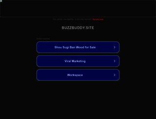buzzbuddy.site screenshot