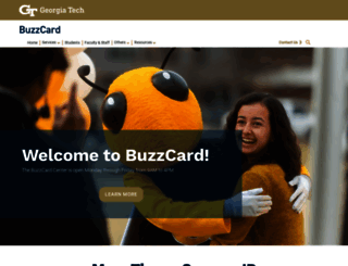 buzzcard.gatech.edu screenshot