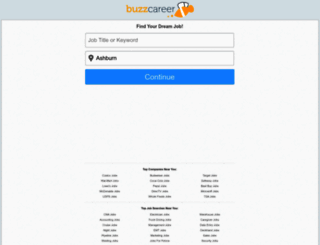 buzzcareer.com screenshot