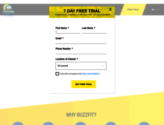 buzzfit.ca screenshot