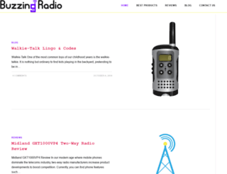 buzzingradio.com screenshot