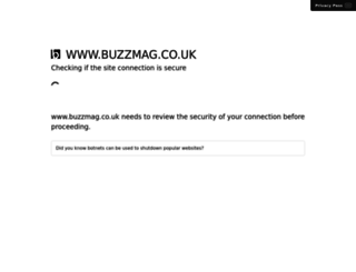 buzzmag.co.uk screenshot