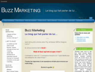 buzzmarketing.blog-idrac.com screenshot
