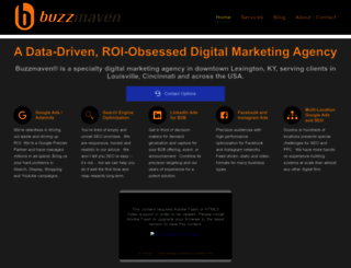 buzzmaven.com screenshot