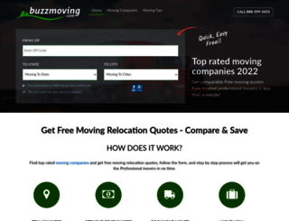 buzzmoving.com screenshot