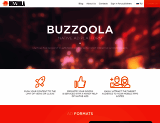 buzzoola.com screenshot