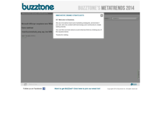 buzztone.com screenshot