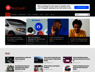 buzzvale.com screenshot
