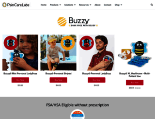 buzzyhelps.myshopify.com screenshot