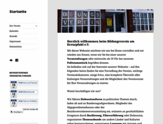 bv-kreuzpfuhl.de screenshot
