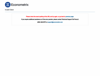 bv.econometrix.com screenshot