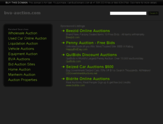 bva-auction.com screenshot