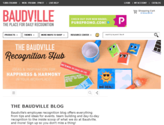 bvblog.baudville.com screenshot