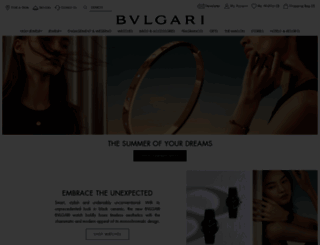 bvlgari.com screenshot