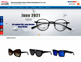 bvopticalglasses.com screenshot