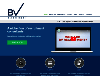 bvrecruitment.co.uk screenshot