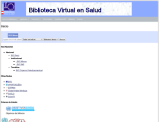 Access Bvs.minsa.gob.pe. BVS Minsa | Biblioteca Virtual En Salud Del ...