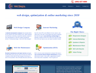 bvwebdesigns.com screenshot