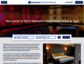 bw-heronstonhotel.co.uk screenshot