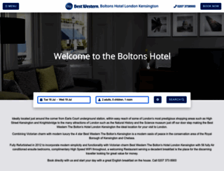 bw-theboltonshotel.co.uk screenshot