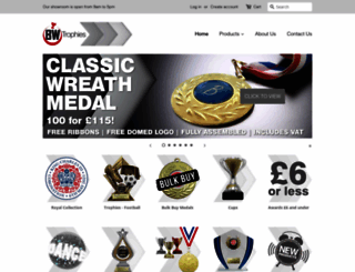 bw-trophies.com screenshot