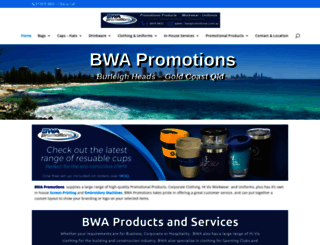 bwapromotions.com.au screenshot