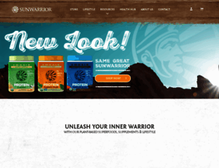 bweb.sunwarrior.com screenshot