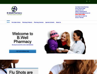 bwellpharmacy.com screenshot
