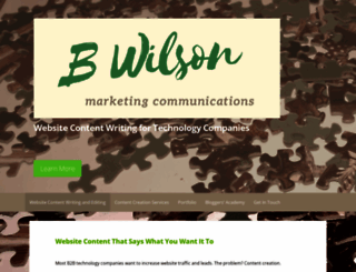 bwilsonmarcom.com screenshot