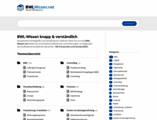 bwl-wissen.net screenshot