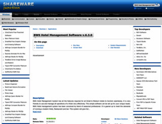 bws-hotel-management-software.sharewarejunction.com screenshot