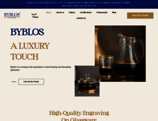 byblosglass.com screenshot