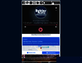 byblosradio.com screenshot