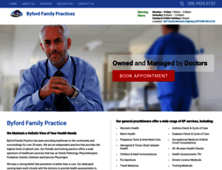 byfordfamilypractice.com screenshot