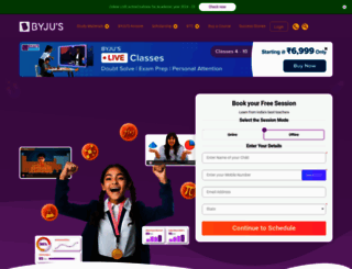 byjus.com screenshot