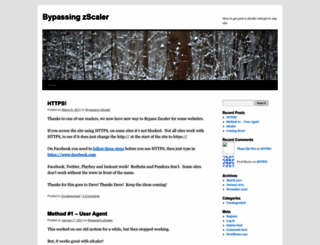 bypassingzscaler.wordpress.com screenshot