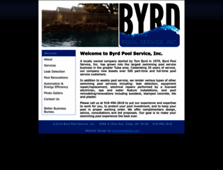 byrdpoolservice.com screenshot