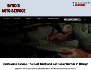 byrdsautoservice.com screenshot