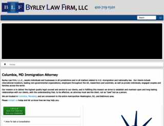 byrley-law.com screenshot